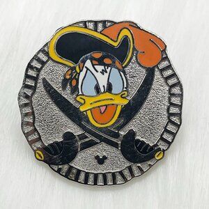 🔮 5/$25 Disney Donald Duck Pirate Coin Pin